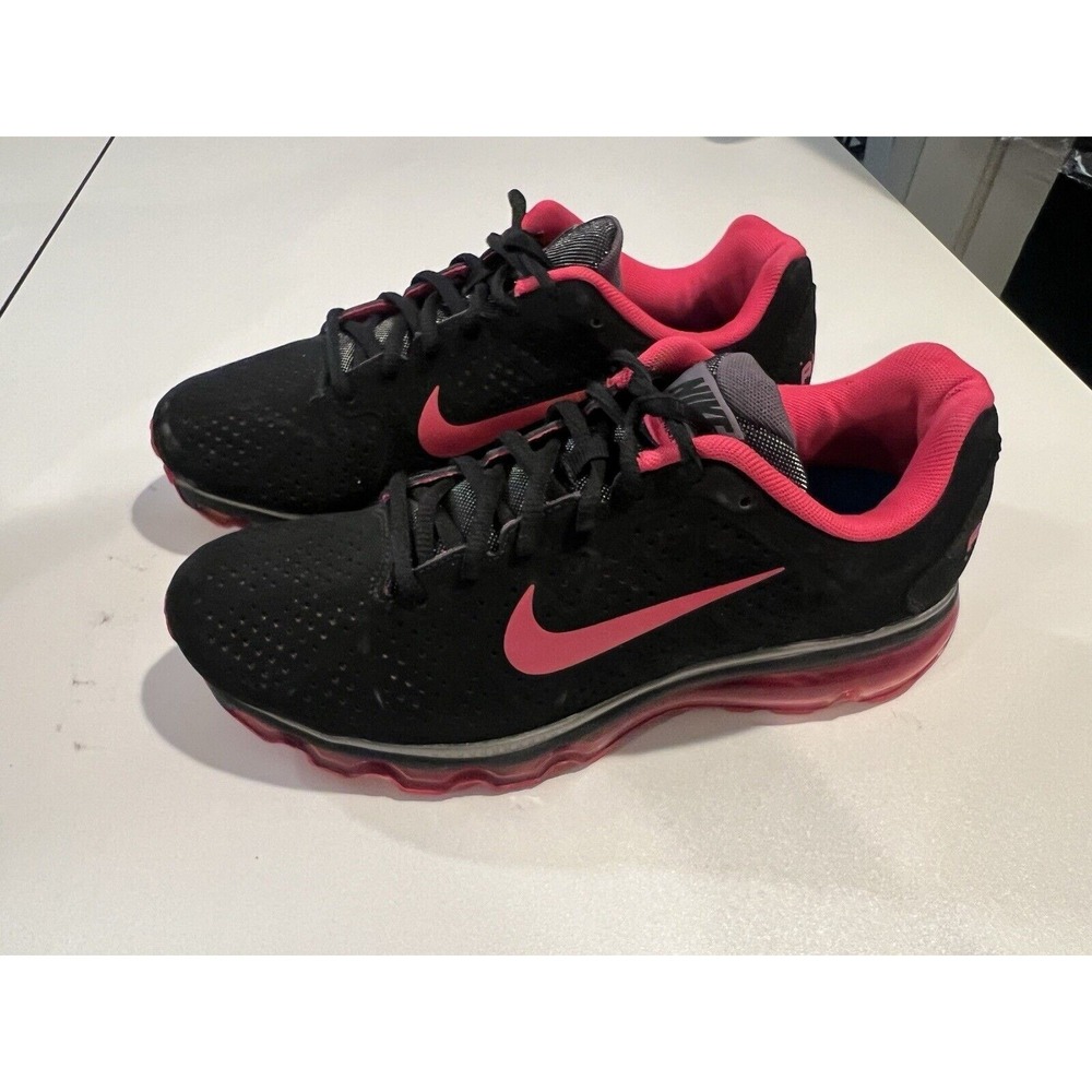 Nike Air Max 2011 Black Pink 90's Colorful Size 8.5 - Picture 3 of 8
